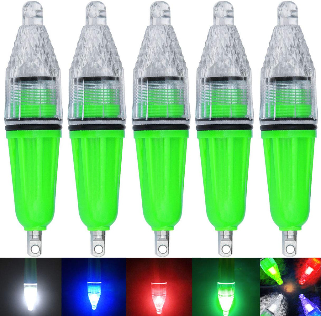 Underwater Light Deep Drop Fishing Light Waterproof Flashing Attractive Light Fishing Lamp Bait Lure Tools Fishing Equipment 5 Colors