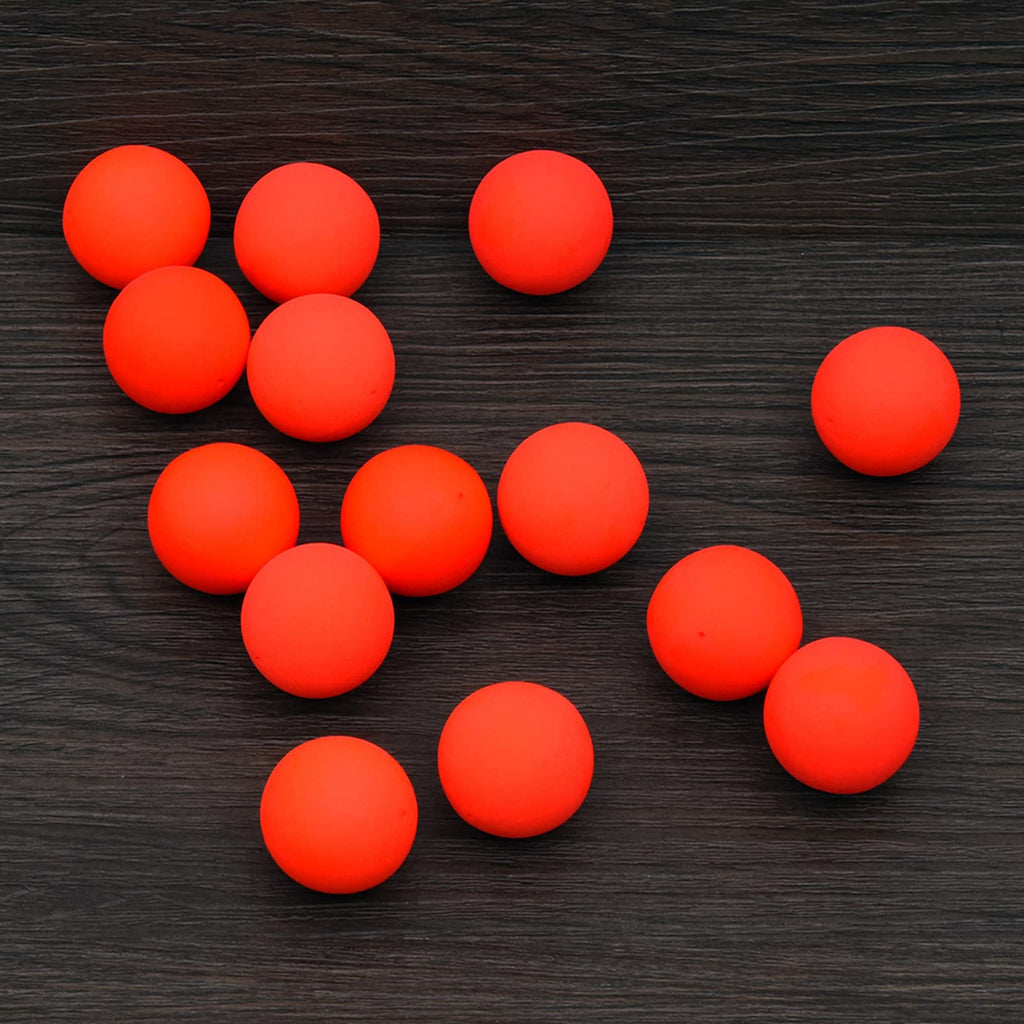 Fishing Floats Balls Ultra-Light Foam Buoyancy Ball Red Fishing Strike Indicator Fishing Accessory 100Pcs0.5inch (6#)