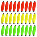 YOTO Peg Floats Slotted丨Fishing Floats for Catfish丨Fishing Cigar Foam Bobber for Santee Rig丨1.5in，2in，2.5in，3in