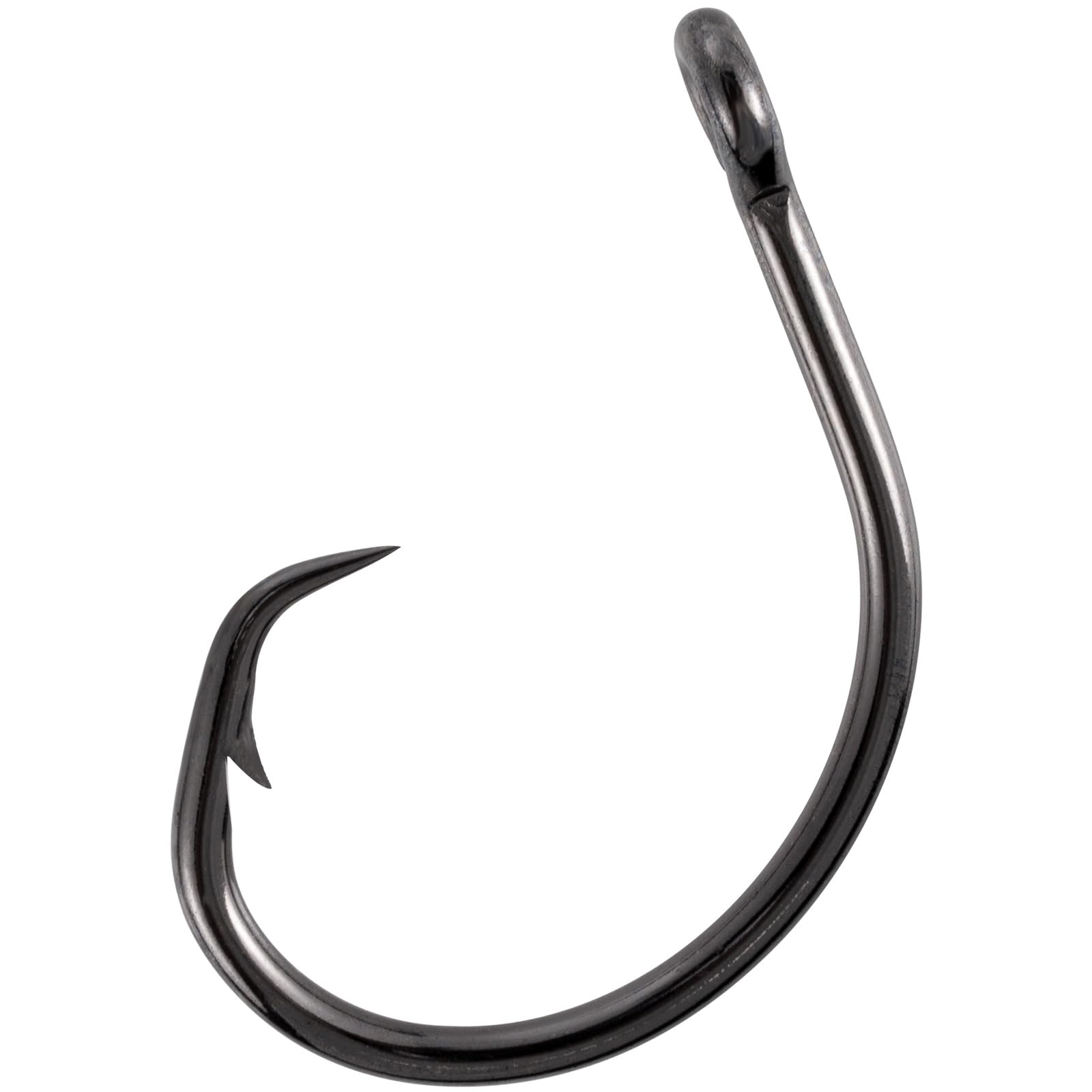 Dr.Fish 30 Pack Circle Hooks 3X Strong in-Line for Saltwater & Freshwater Live Bait Non-Offset Fishing Hooks for Striper Catfish Mackerel Bass Tuna 4/0