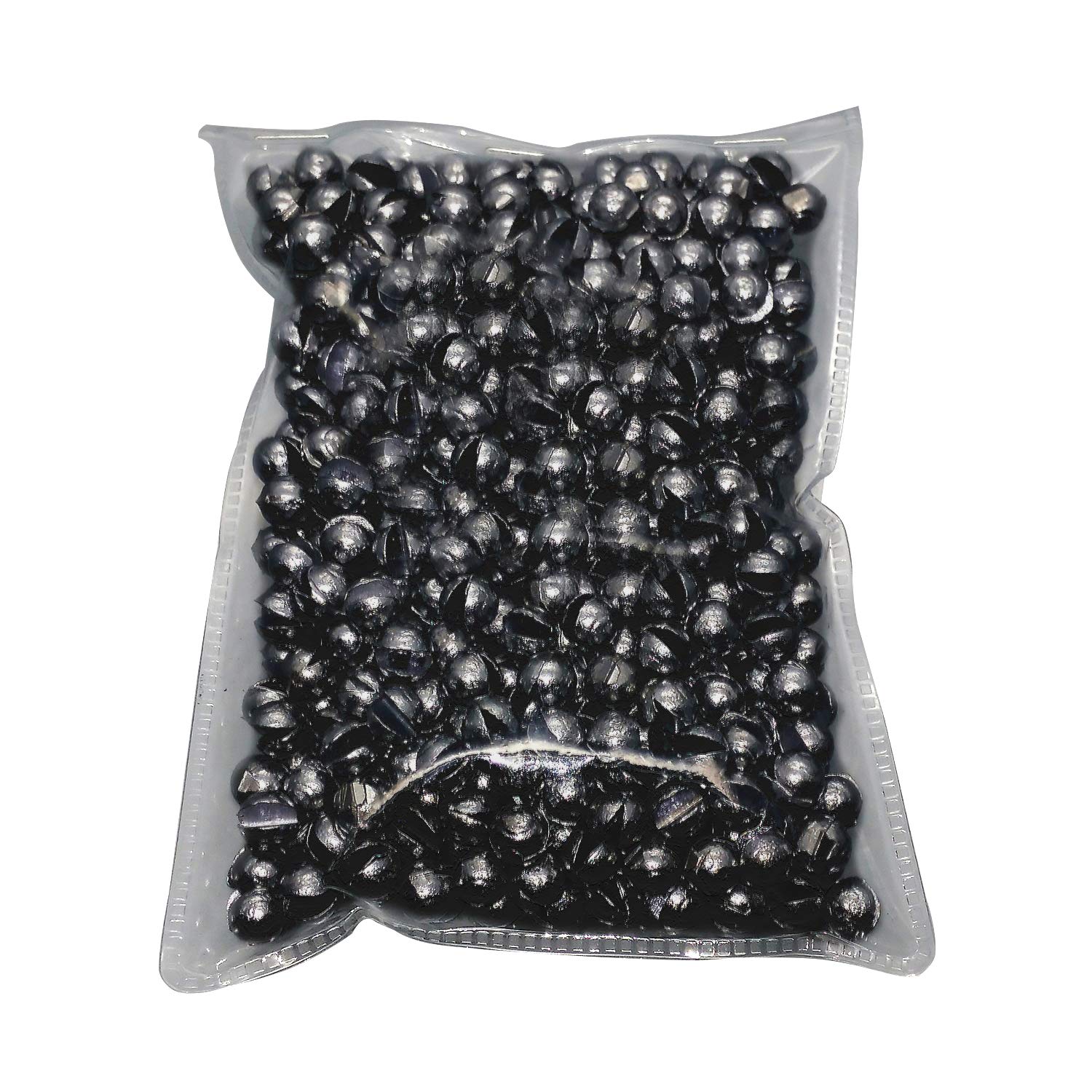 FREE FISHER Fishing Sinkers and WeightsRemovable Fishing Weights Split Shots Sinkers Carbon - BlackSplit Shot Fishing Weights 0.64g/0.022oz 500pcs