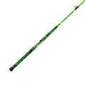 ANCIENT MARINER Catfish Fishing Rods 76" One-Piece Glow with Black Light Ancient Mariner Albatross Catfishing Casting Rod Medium Heavy（Green）