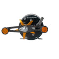 Catfish Pro Tournament Series 600CTS Round Baitcasting Reel - 6+1 Stainless Steel Ball Bearings 5.3:1 Gear Ratio 19lb Drag Brass Gears Centrifugal Brake Durable & Powerful for Big Catfish Fishing