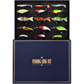 Fishing Advent Calendar for Fishing LoversFishing Lures Kit Freshwater and Saltwater
